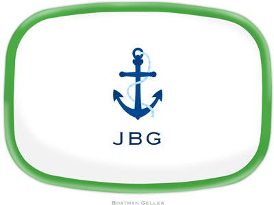 Boatman Geller - Create-Your-Own Personalized Melamine Platters (Icon with Border)