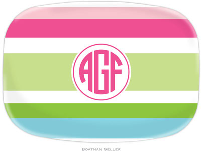 Boatman Geller - Personalized Melamine Platters (Espadrille Preppy Preset) Boatman Geller - Personalized Melamine Platters (Espadrille Preppy Preset)