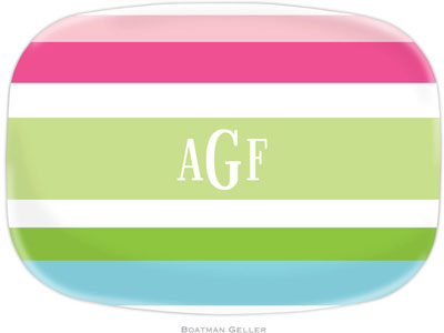 Boatman Geller - Personalized Melamine Platters (Espadrille Preppy) Boatman Geller - Personalized Melamine Platters (Espadrille Preppy)