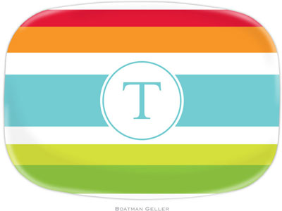 Boatman Geller - Personalized Melamine Platters (Espadrille Bright Preset) Boatman Geller - Personalized Melamine Platters (Espadrille Bright Preset)