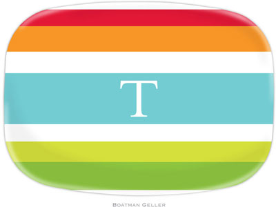 Boatman Geller - Personalized Melamine Platters (Espadrille Bright)