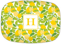 Boatman Geller - Personalized Melamine Platters (Lemons)