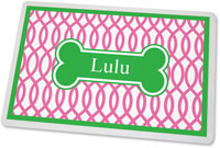 Kelly Hughes Designs - Pet Mats (Garden Gate Pink)