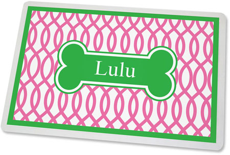 Kelly Hughes Designs - Pet Mats (Garden Gate Pink)