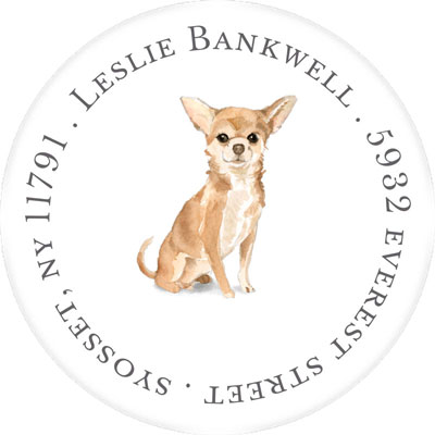 Customized Pet Address Labels by Stacy Claire Boyd