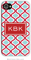 Boatman Geller Hard Phone Cases - Kate Red & Teal (BACKORDERED)