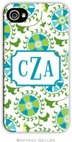 Boatman Geller Hard Phone Cases - Suzani Teal (BACKORDERED)