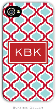 Boatman Geller Hard Phone Cases - Kate Red & Teal Boatman Geller Hard Phone Cases - Kate Red & Teal