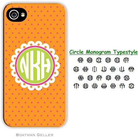 Boatman Geller Hard Phone Cases - Lucy Orange Boatman Geller Hard Phone Cases - Lucy Orange