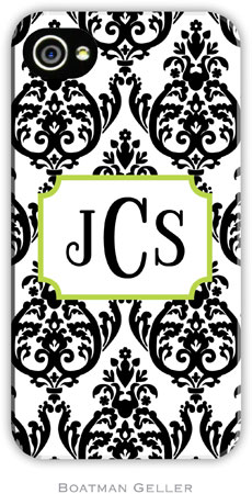 Boatman Geller Hard Phone Cases - Madison Damask Black Boatman Geller Hard Phone Cases - Madison Damask Black