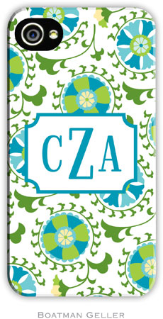 Boatman Geller Hard Phone Cases - Suzani Teal (BACKORDERED)