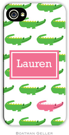 Boatman Geller Hard Phone Cases - Alligator Repeat (BACKORDERED)