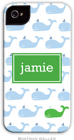 Boatman Geller Hard Phone Cases - Whale Repeat Boatman Geller Hard Phone Cases - Whale Repeat