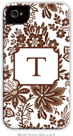 Boatman Geller Hard Phone Cases - Classic Floral Brown Boatman Geller Hard Phone Cases - Classic Floral Brown