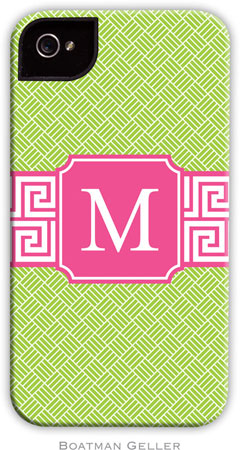 Boatman Geller Hard Phone Cases - Greek Key Band Pink (Preset) Boatman Geller Hard Phone Cases - Greek Key Band Pink (Preset)