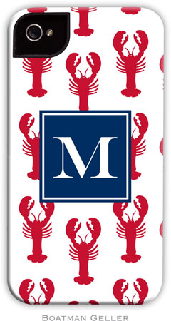 Boatman Geller Hard Phone Cases - Lobsters Red (Preset)