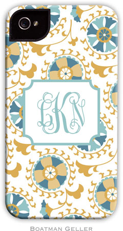 Boatman Geller Hard Phone Cases - Suzani Gold Boatman Geller Hard Phone Cases - Suzani Gold
