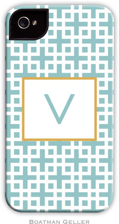 Boatman Geller Hard Phone Cases - Lattice Slate Boatman Geller Hard Phone Cases - Lattice Slate