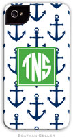 Boatman Geller Hard Phone Cases - Anchors Navy (Preset) (BACKORDERED)