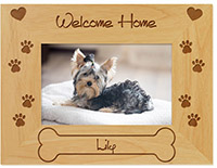 Pawsitively Yours Engraved Picture Frames by Embossed Graphics