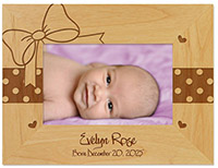 Bella Baby Engraved Picture Frames by Embossed Graphics