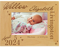 Little Miss Muffet Engraved Picture Frames by Embossed Graphics