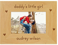 Daddy's Little Girl Engraved Picture Frames by Embossed Graphics