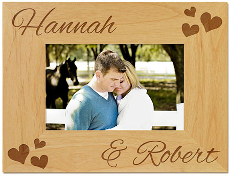 Sentimental Engraved Picture Frames by Embossed Graphics