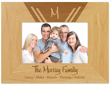 Kinship Engraved Picture Frames by Embossed Graphics