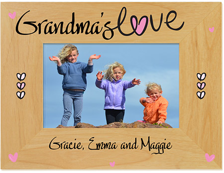 All Heart Printed Picture Frames by Embossed Graphics