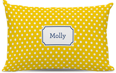 Boatman Geller - Create-Your-Own Lumbar Throw Pillows (Polka Dot)