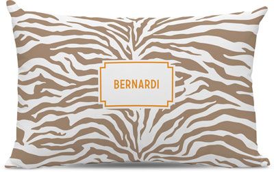 Boatman Geller - Create-Your-Own Lumbar Throw Pillows (Zebra)