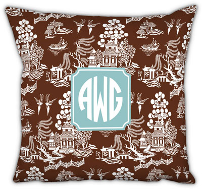 Boatman Geller - Create-Your-Own Square Throw Pillows (Chinoiserie)