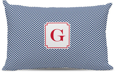 Boatman Geller - Create-Your-Own Lumbar Throw Pillows (Herringbone)