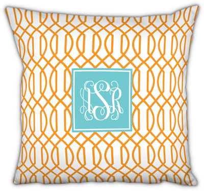 Boatman Geller - Create-Your-Own Square Throw Pillows (Trellis Reverse)