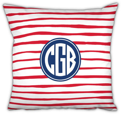 Boatman Geller - Create-Your-Own Square Throw Pillows (Brush Stripe) Boatman Geller - Create-Your-Own Square Throw Pillows (Brush Stripe)