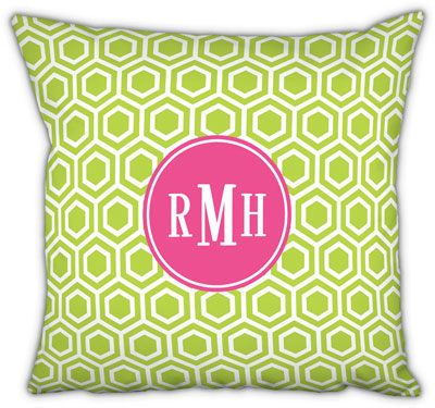 Boatman Geller - Create-Your-Own Square Throw Pillows (Hexagon)