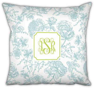 Boatman Geller - Create-Your-Own Square Throw Pillows (Floral Toile)
