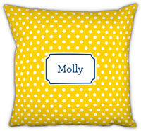 Boatman Geller - Create-Your-Own Square Throw Pillows (Polka Dot)