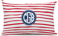 Boatman Geller - Create-Your-Own Lumbar Throw Pillows (Brush Stripe)