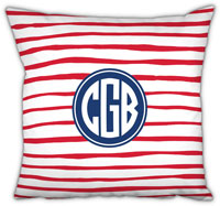 Boatman Geller - Create-Your-Own Square Throw Pillows (Brush Stripe)