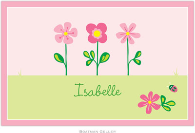 Boatman Geller - Personalized Placemats (Garden - Disposable) Boatman Geller - Personalized Placemats (Garden - Disposable)