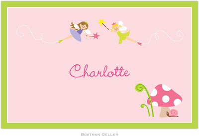 Boatman Geller - Personalized Placemats (Fairy - Disposable) Boatman Geller - Personalized Placemats (Fairy - Disposable)