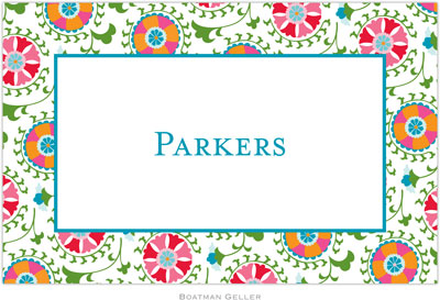 Boatman Geller - Personalized Placemats (Suzani - Disposable) Boatman Geller - Personalized Placemats (Suzani - Disposable)
