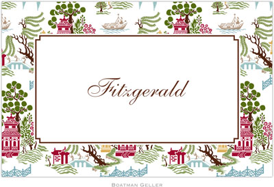 Boatman Geller - Personalized Placemats (Chinoiserie Autumn - Disposable) Boatman Geller - Personalized Placemats (Chinoiserie Autumn - Disposable)