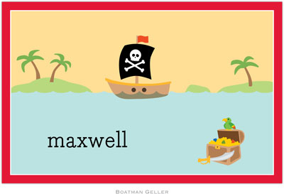 Boatman Geller - Personalized Placemats (Pirate - Disposable) Boatman Geller - Personalized Placemats (Pirate - Disposable)