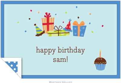 Boatman Geller - Personalized Placemats (Birthday Sky - Laminated) Boatman Geller - Personalized Placemats (Birthday Sky - Laminated)