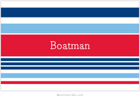 Boatman Geller - Personalized Placemats (Espadrille Nautical - Disposable)