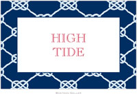 Boatman Geller - Personalized Placemats (Nautical Knot Navy - Disposable)