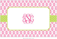 Boatman Geller - Personalized Placemats (Beti Pink - Disposable)